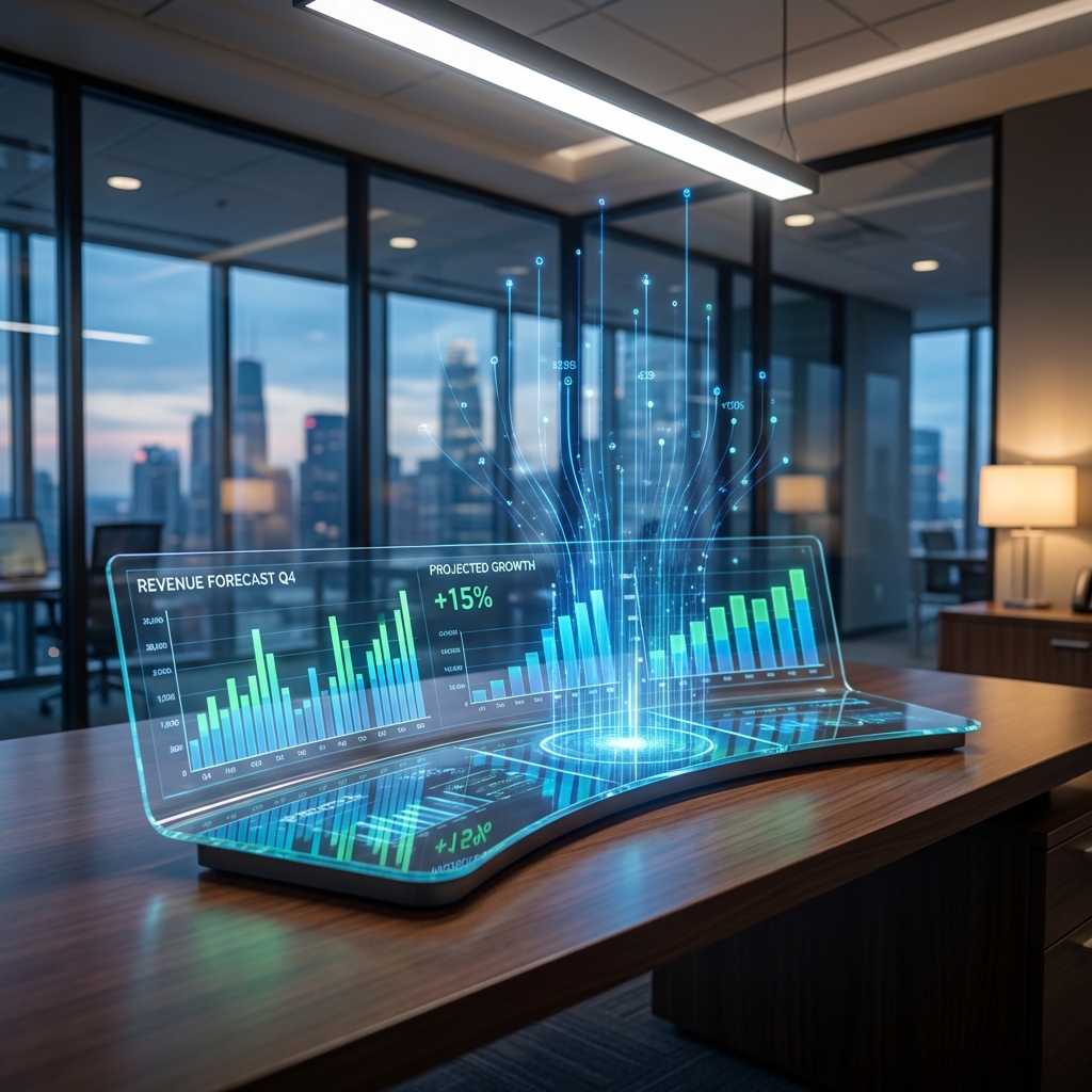 AI Revenue Operations Dashboard Concept