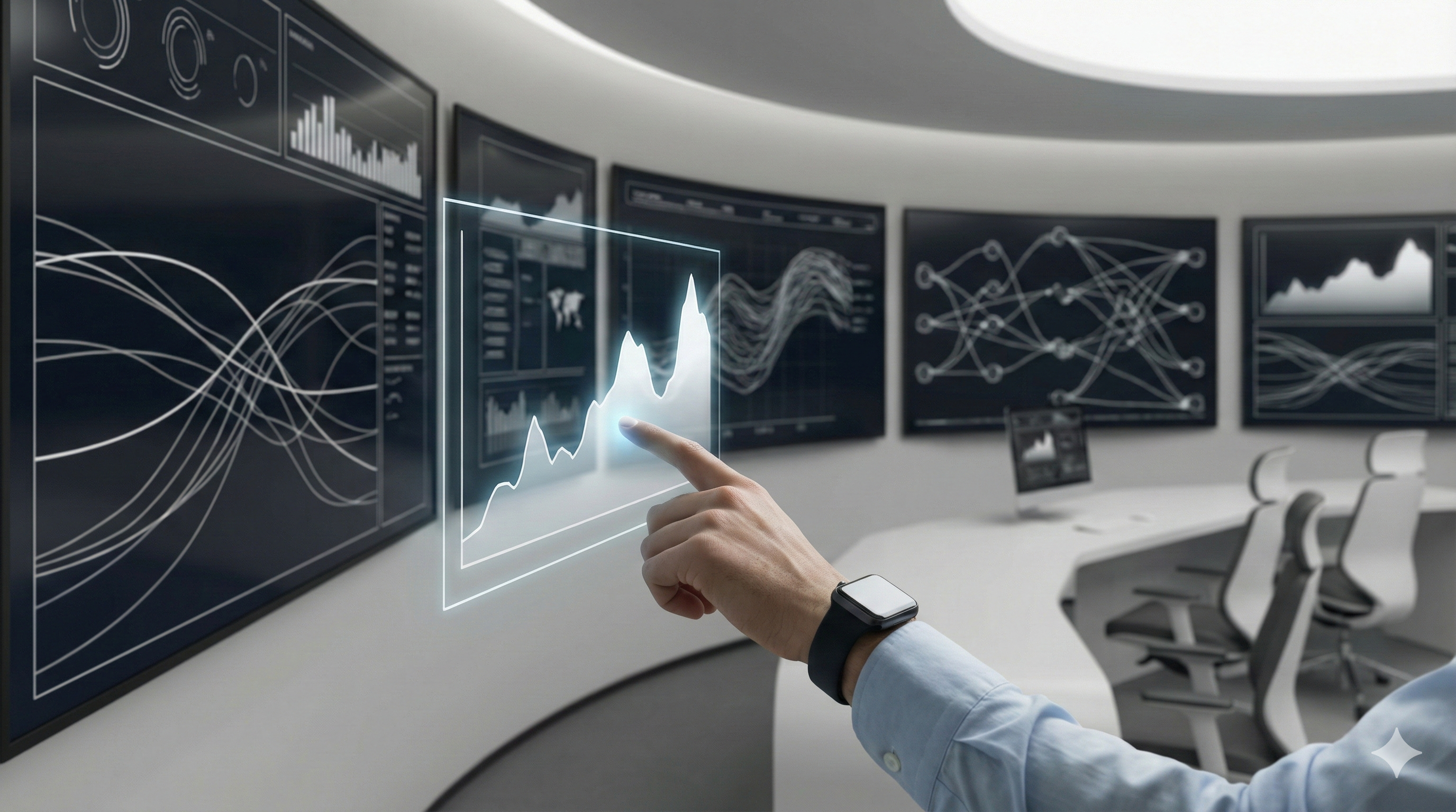 Digital twin feedback loop: sensors, model, simulation, action