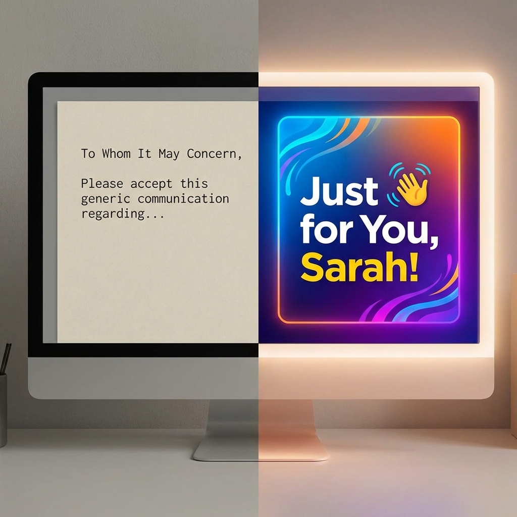 hyper personalized marketing creative