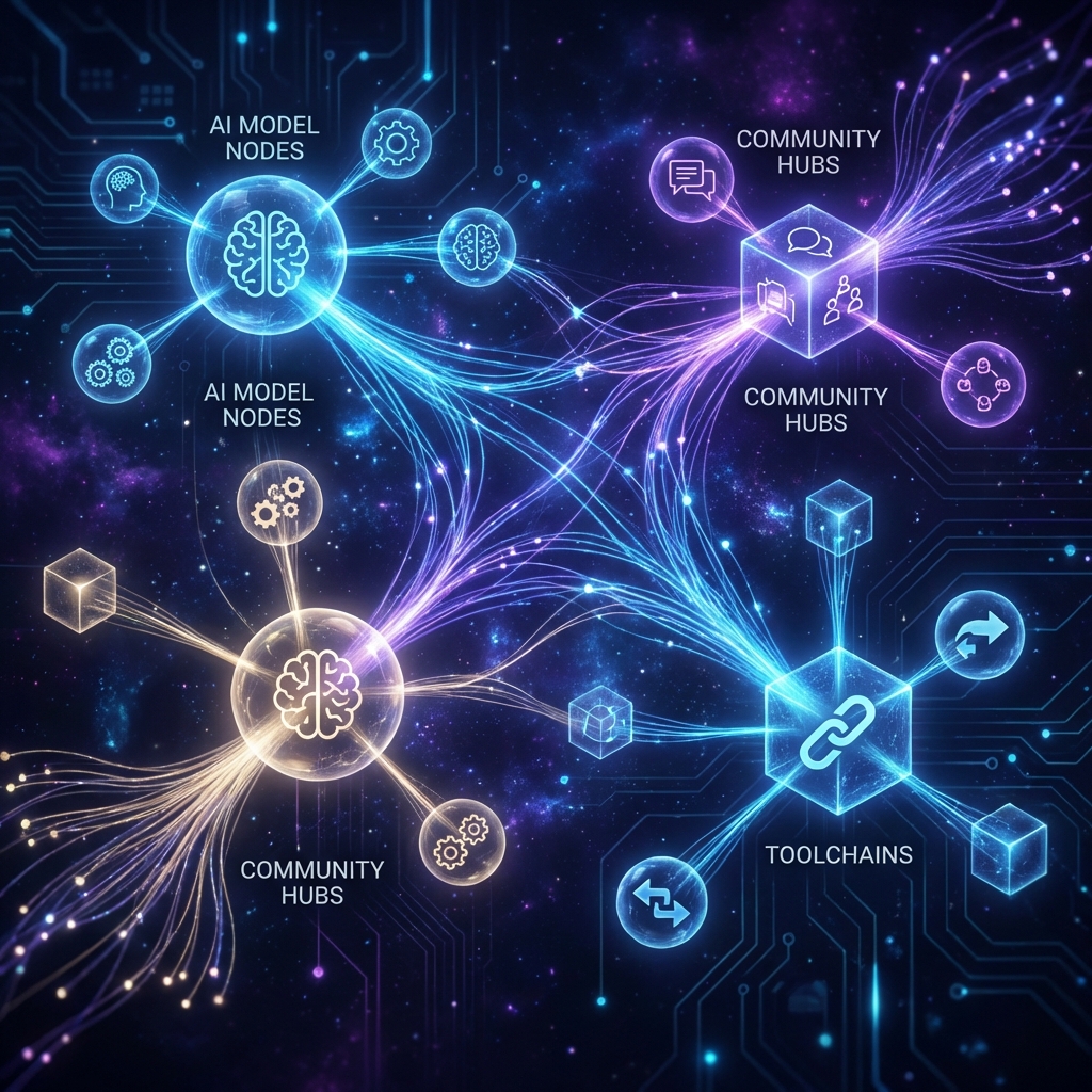 Market share growth: Open-source vs closed LLMs 2023-2026
