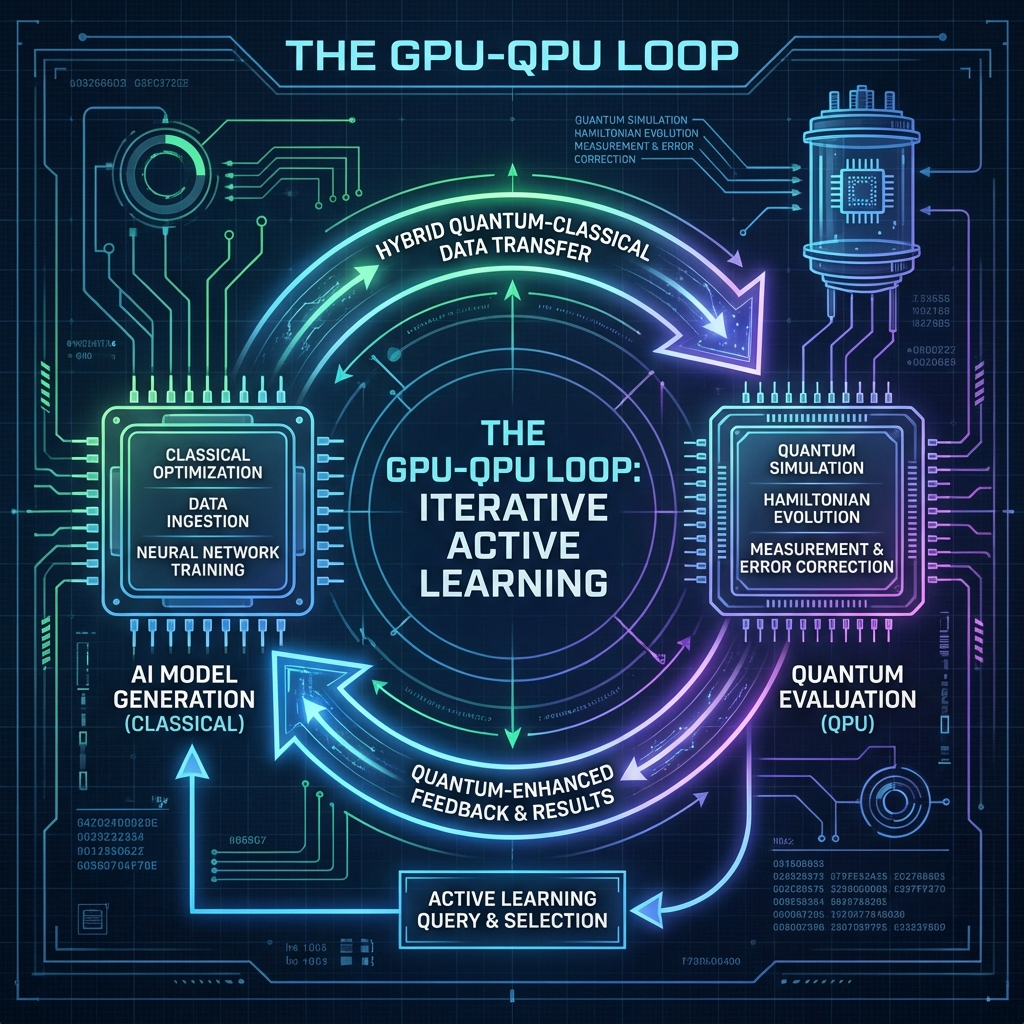 GPU-QPU Loop Cycle Diagram