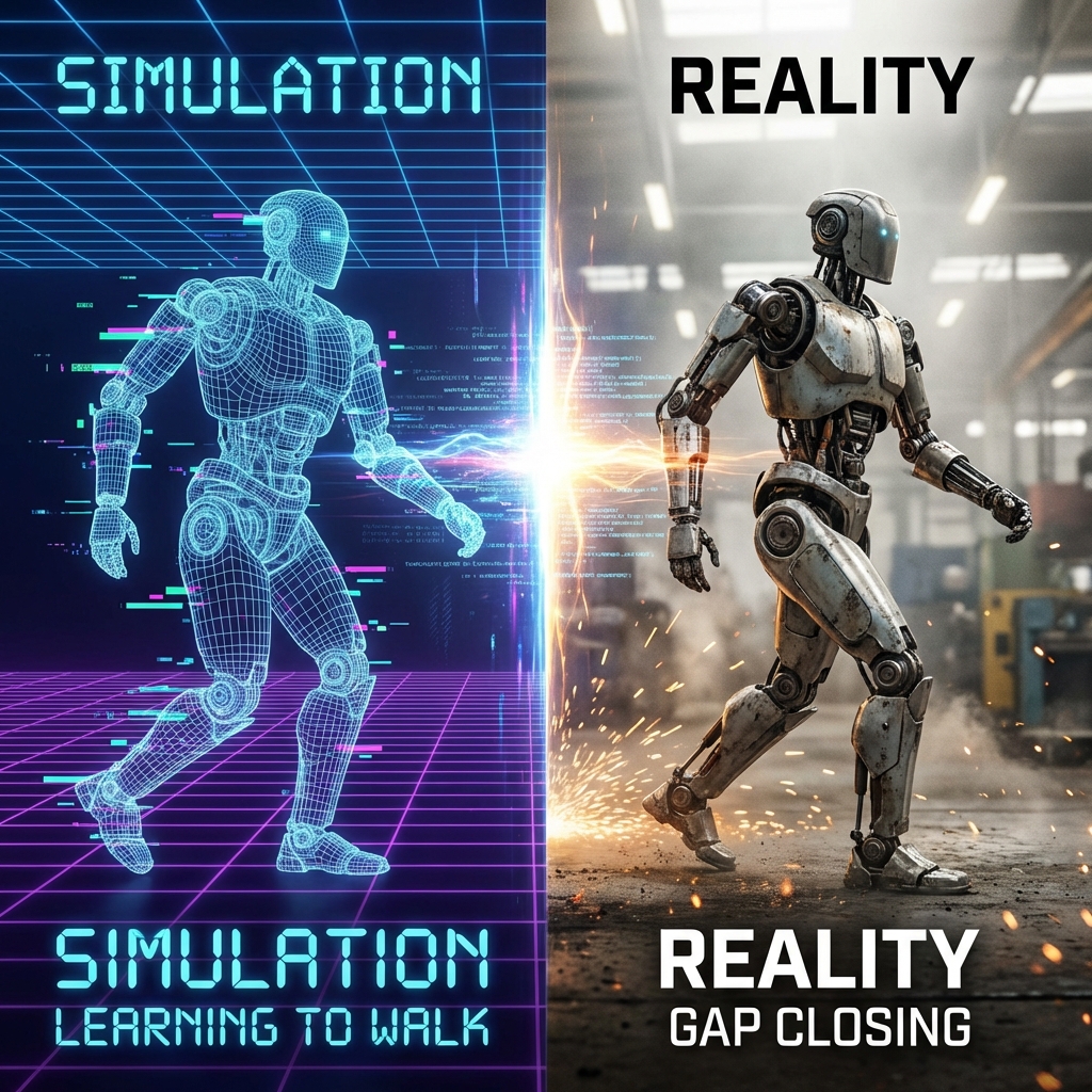 Sim to Real Digital Twin