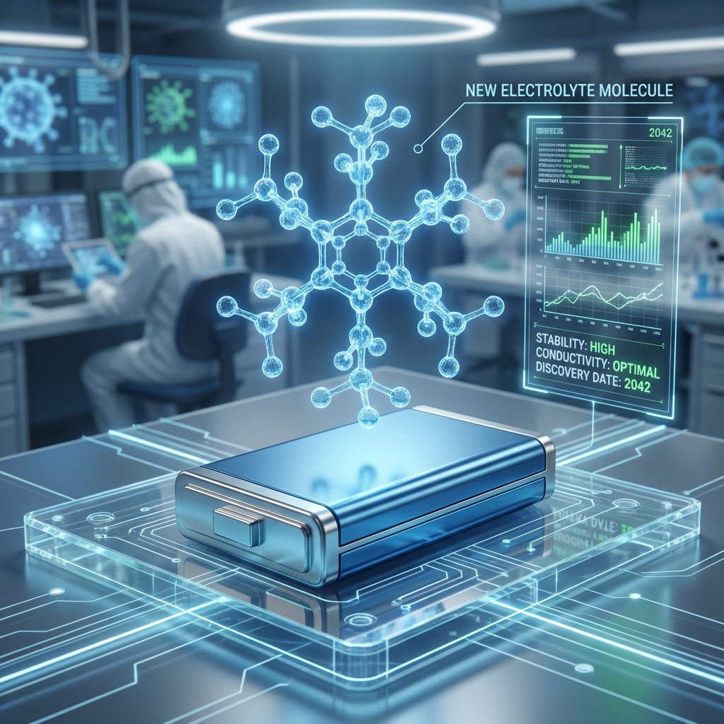 New Battery Material Discovery Visualization